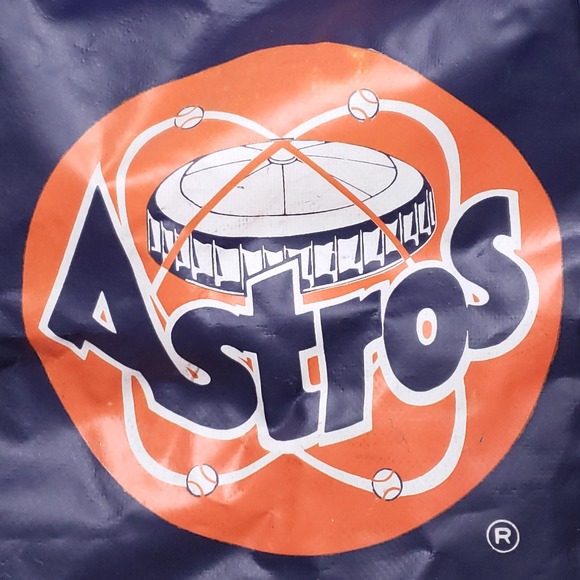 Vintage Astros Snapper Duffle Bag Navy Blue Retro Sportswear Collector Gym - Picture 2 of 13